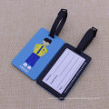 Bulk High Quality Lovely Design Travel Soft PVC Luggage Tag with Logo